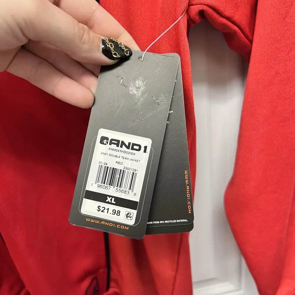 AND1 Sip Up Jacket New With Tags Size Extra Large NOC3814